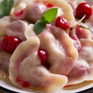 pierogi z owocami
