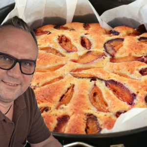 Ciasto ze śliwkami Strzelczyka