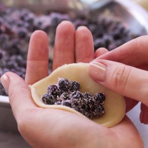 pierogi z owocami metodą na opak
