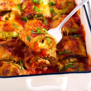 enchiladas z cukinii