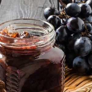 dżem z winogron mołdawskich z octem balsamicznym