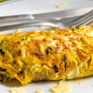 puszysty omlet