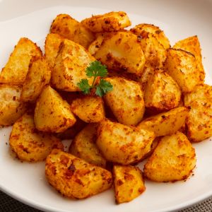 pieczone mrożone ziemniaki