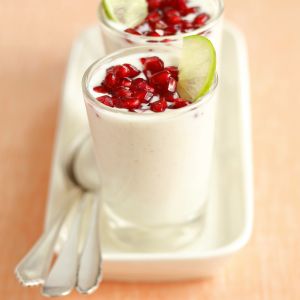 Białe gazpacho tropikalne