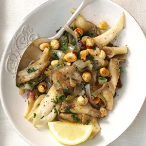 boczniaki z orzechami