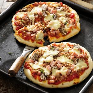 Pizza z kaszą gryczaną