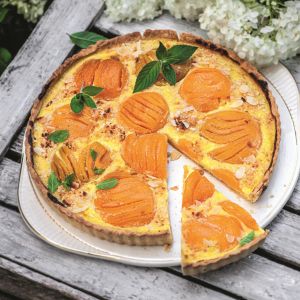 Tarta z brzoskwiniami