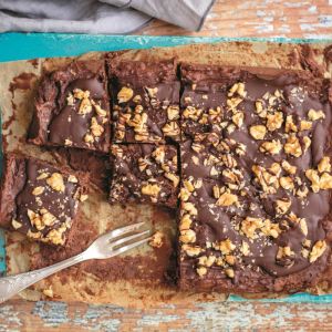 Brownie z fasoli / Brownie z orzechami