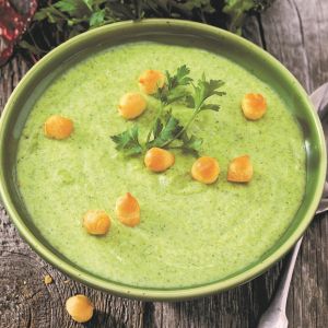 Zupa brokułowa z serkiem topionym