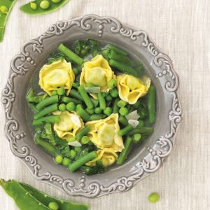 Zupa z zielonej fasolki szparagowej