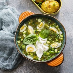 Chłodnik szczawiowy