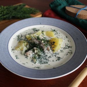 Zupa śledziowa - postna woda śledziowa