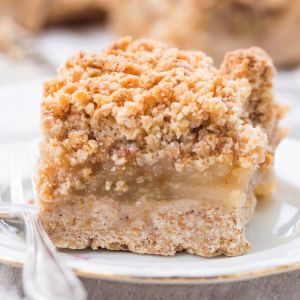 Jabłecznik na kruchym cieście