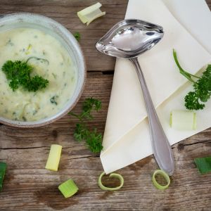 Sos porowy z pietruszką