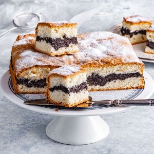 Ciasto ucierane z makiem