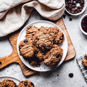 Ciasteczka owsiane fit