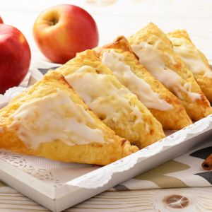 Rożki z ciasta francuskiego