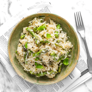 Risotto ze szparagami
