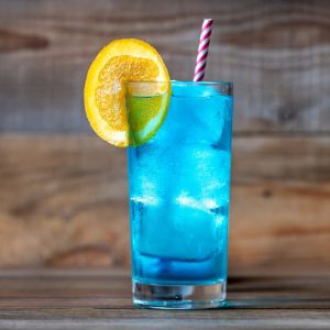 Blue lagoon drink