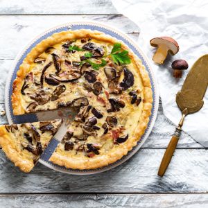 Tarta z grzybami