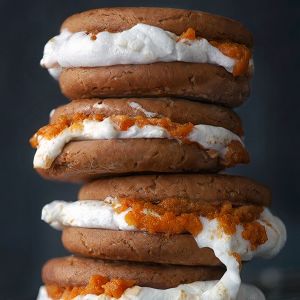 Ciastka dyniowe s'mores