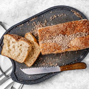 chleb orkiszowy na drożdżach