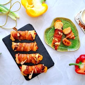 roladki z chleba tostowego