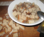 Wodziona tradycyjno ślunsko "bida zupa"