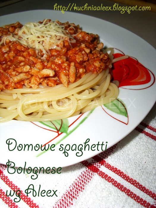 Domowe spaghetti bolognese wg Aleex