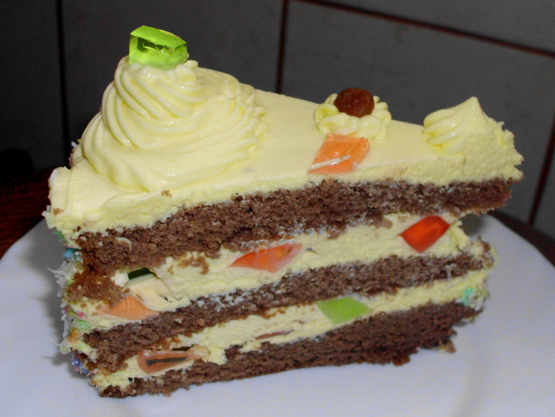 Tort Z Masa Ajerkoniakowa I Galaretka Przepis Na Tort Z Masa