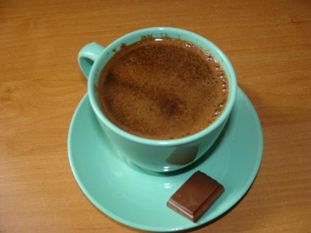 Kawa z czekoladą