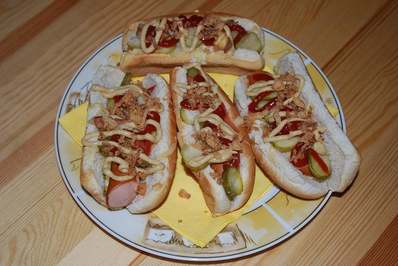 Proste Domowe Hot-Dogi wg Potok