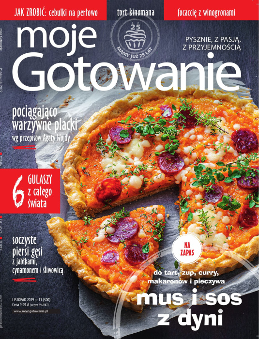 Moje Gotowanie listopad 2019