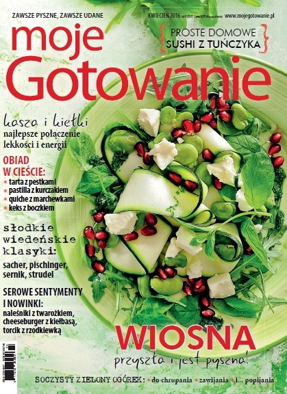 Moje Gotowanie Kwiecień 2016