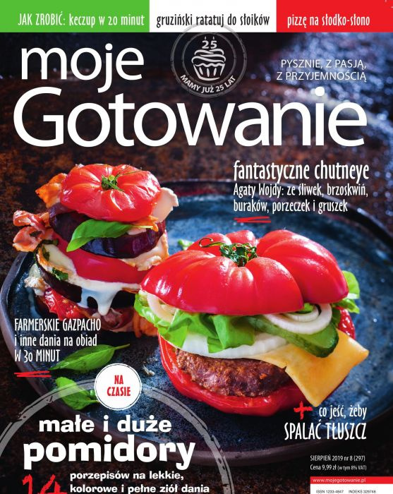 Moje Gotowanie sierpień 2019