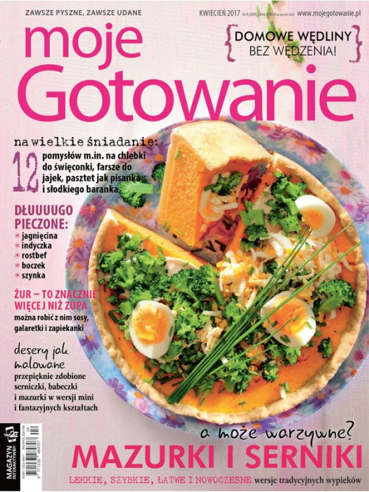 Moje Gotowanie kwiecień 2017