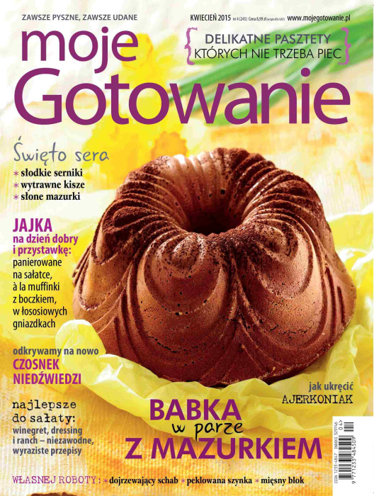 Moje Gotowanie kwiecień 2015