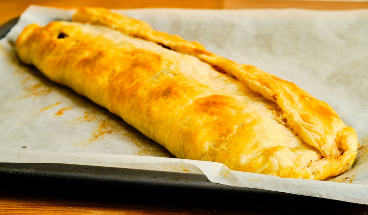 ciasto francuskie z jabłkami