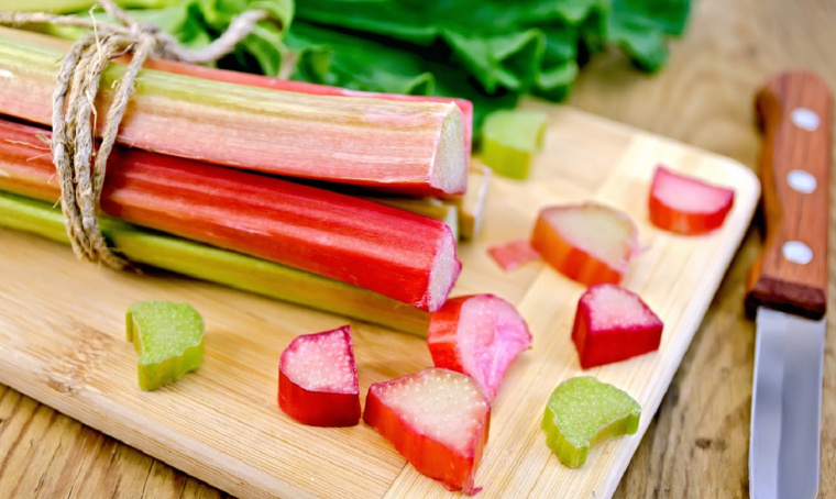 rabarbar właściwości