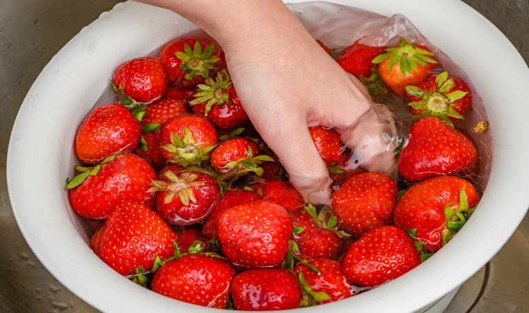 truskawki jak myć