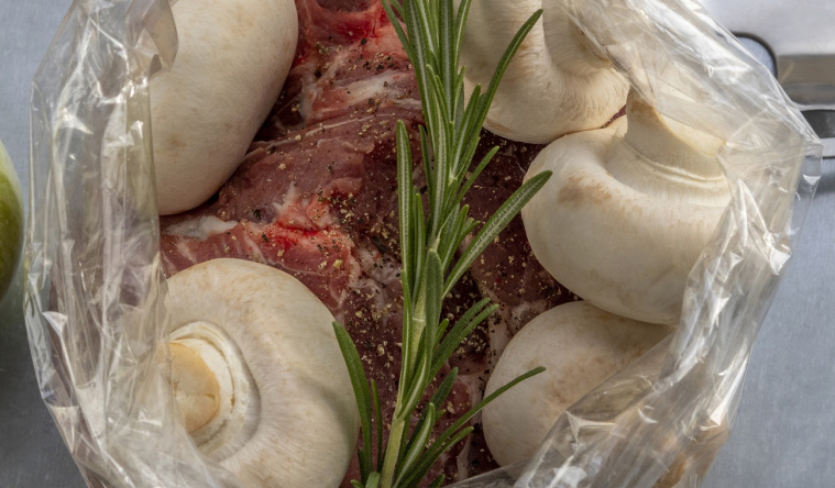 karkówka z pieczarkami