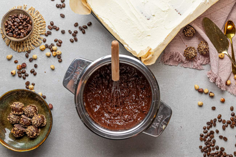 ciasto ferrero rocher - krok 5