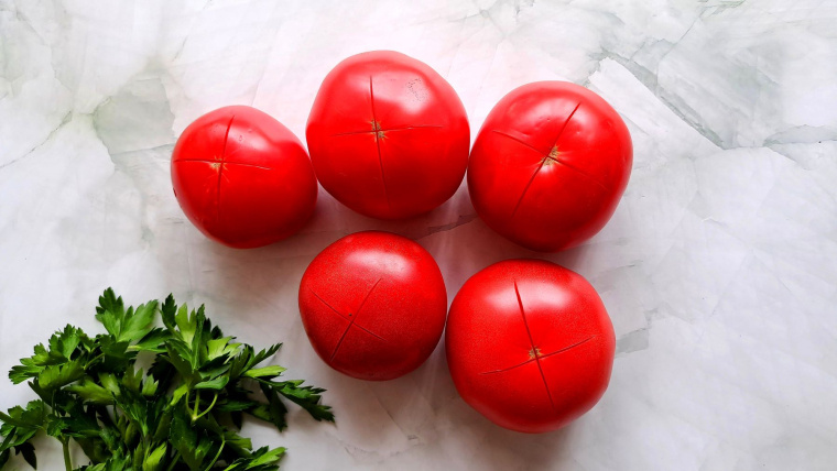 fasolka szparagowa w sosie pomidorowym - krok 3