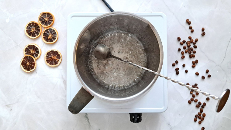 lemoniada espresso - krok 1