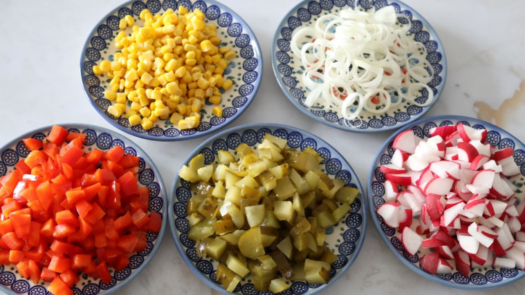 sałatka bankietowa - krok 2