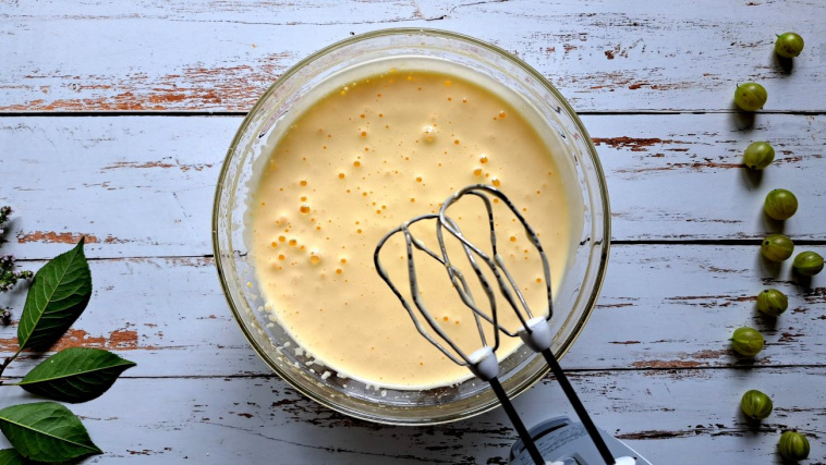 szybkie ciasto z agrestem - krok 5