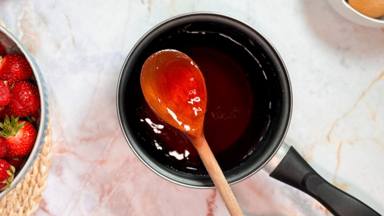 ciasto lodowiec - galaretka