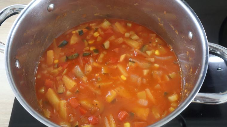 sos słodko-kwaśny z cukinią - krok 4
