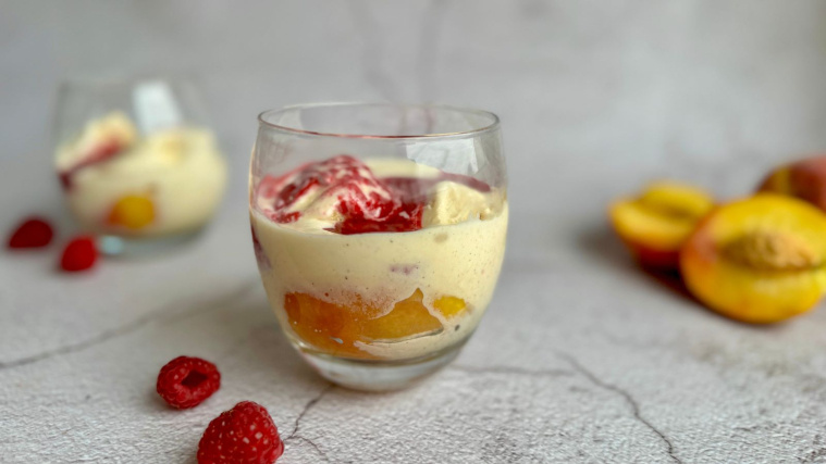 melba deser - prezentacja dania