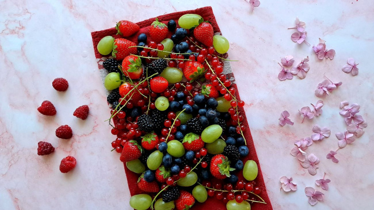 jelly fruit cake - krok 10